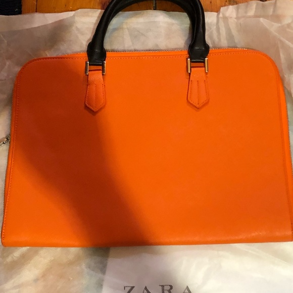 zara mens briefcase